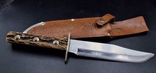 Vintage Bowie Messer Hirschhorn Solingen Rehwappen?