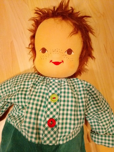 Puppe unikat groß - puppe,