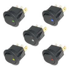 Led Wippschalter rund EIN-AUS