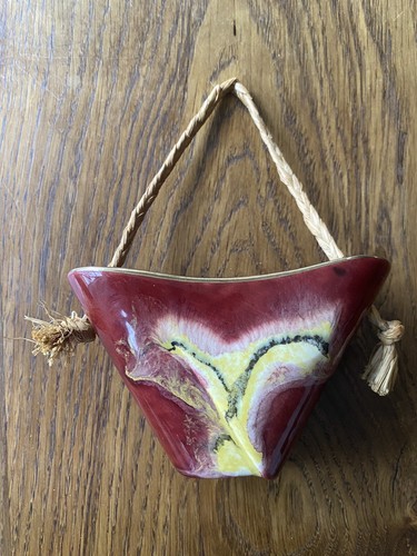 Vase wandvase hängevase 50er - wandvase,