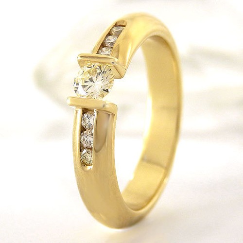 Ring 585 gelbgold - 585, 7