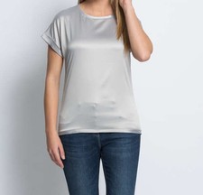 T-Shirt silberfarben 34 Damen
