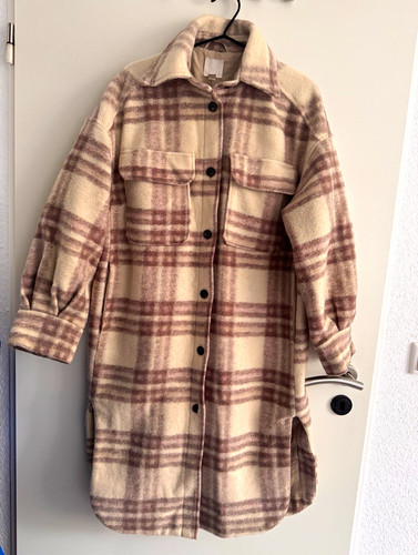 Damen mantel hemdjacke - mantel,