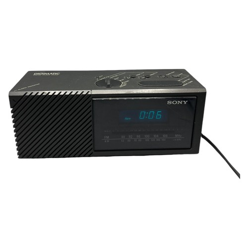 Sony digimatic digital clock - sony,