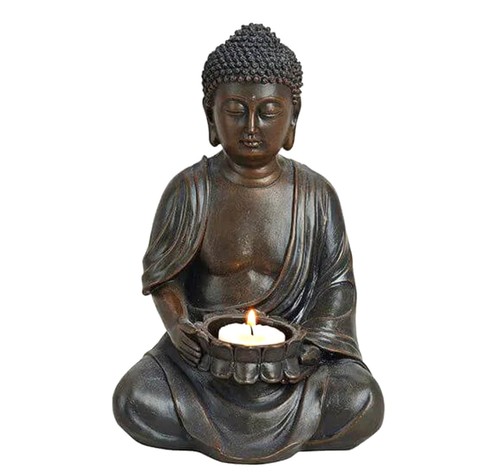 Buddha figur teelichthalter - figur,