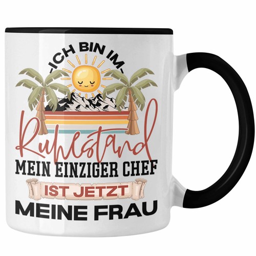 Trendation ruhestand tasse - -,