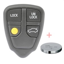 Auto Fernbedienung 4Tasten Gehäuse für Volvo C70 S70 V70 850 S40 V40 V50 +CR2032