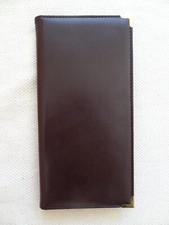 Fotoalbum Einsteckalbum Kunstleder dkl.braun Metallecken für 96 Fotos 9 x 13 cm