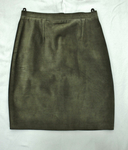Lederrock mini rock wildleder - rock,