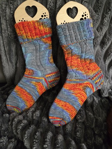 Handgestrickte socken größe - socken,