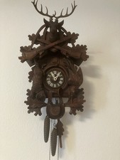 Kuckucksuhr gebraucht holz - kuckucksuhr,