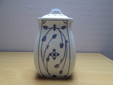 Indischblau Porzellan  Vorratsbehälter Strohblume  Germany