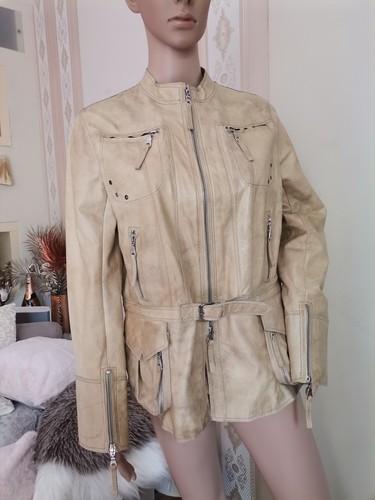 Marc cain vintage lederjacke - cain,