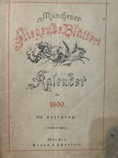 German Book. 1890 MUNCHENER