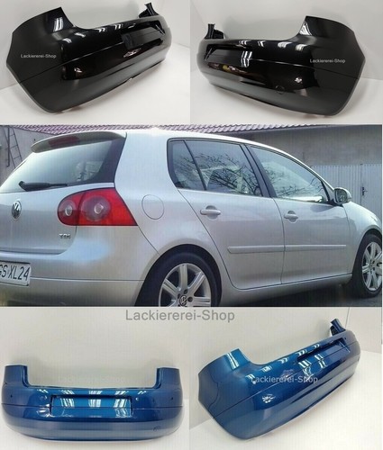 Stoßstange hinten mit spoiler - hinten,
