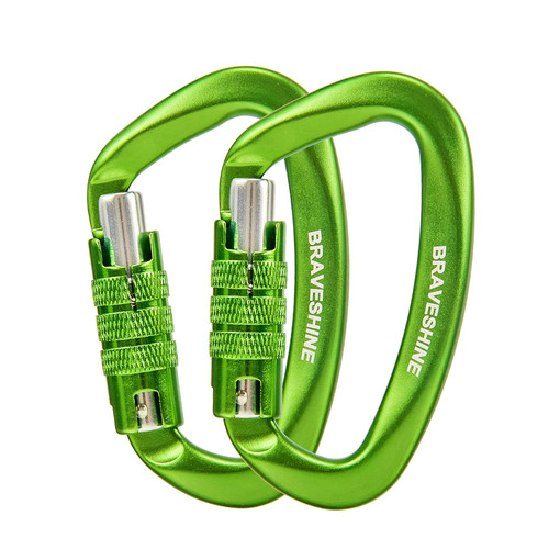 Karabiner twist lock 12kn - 12kn, 80