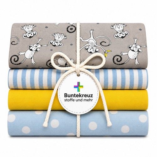 Stoffpaket 22 x - 22, cm