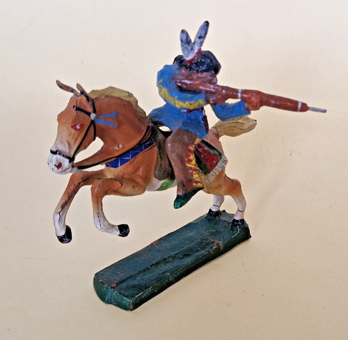 Elastolin wildwest massefigur - wildwest,