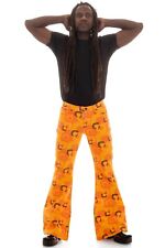 Comycom Herren Schlaghose STAR TV gelb orange