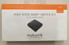 inakustik! High Speed HDMI Switch 3-1 1 Stück  HDMI Umschalter##
