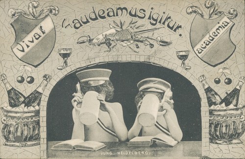 Gaudeamus igitur jung - ak,