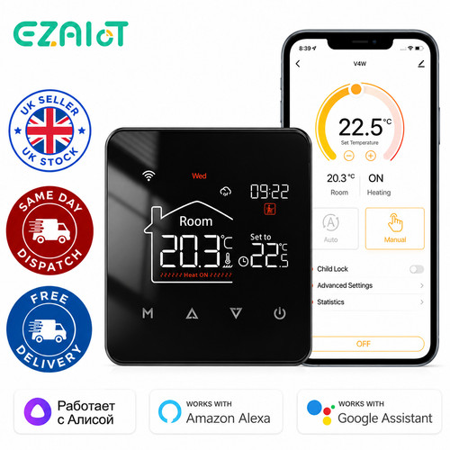 Tuya wifi smart thermostat - wifi,
