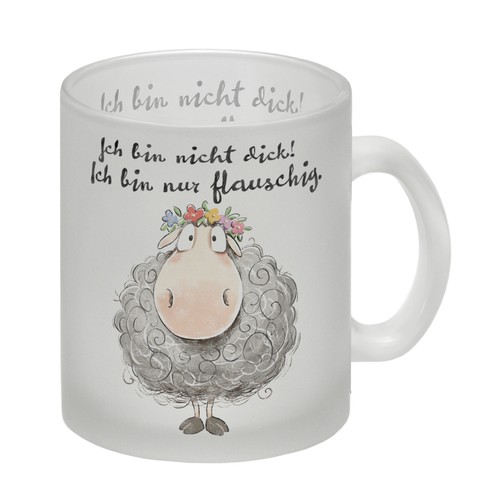 Schaf glas tasse - tasse, mit