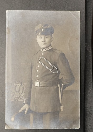 Fotopostkarte soldat - b,