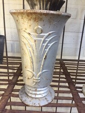 Gußeiserne vase - gußeiserne,