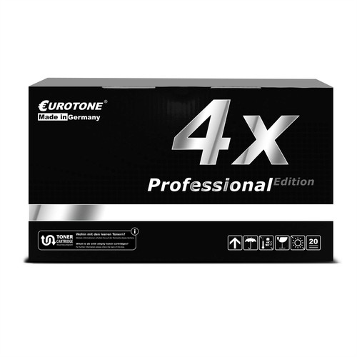 Eurotone pro toner black - 4x,