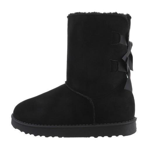 Snowboots mit dekofell und - snowboots,