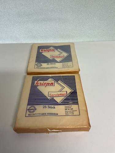 50x ddr servietten - ddr, kriepa
