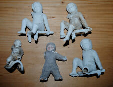 fünf antike Porzellan