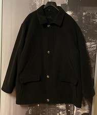 Herren schurwollmantel mit - herren,