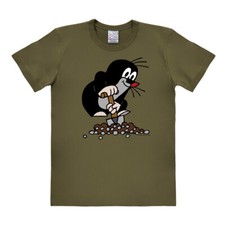 LOGOSHIRT - TV - Krtek - Der kleine Maulwurf - Hügel - T-Shirt Print, grün