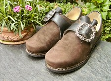 MEINDL 🇩🇪 Trachten-/Haferlschuhe Gr.40 Hirschleder braun, getr. NP:259€    (77