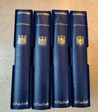 BRD: 1961-1995 komplette postfrische Sammlung in Schaubek Vordruckalben+Schuber