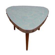 50er 60er Beistelltisch Blumenhocker Dreibein Mosaik mid century 50s 60s 