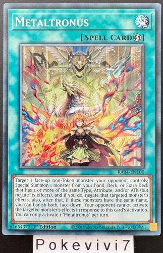 Karte metaltronus - yu-gi-oh!,