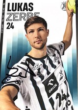 Autogramm Lukas ZERBE Handball