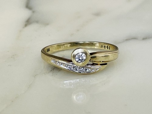 Diamantring aus 585 - , gold