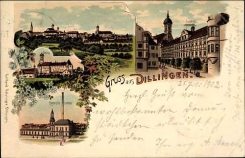 Litho dillingen der donau - an,