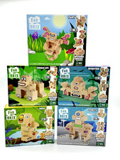 5x FabBrix Tiere Deko  Klemm