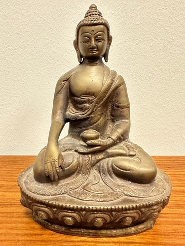 Alte buddha statue bronze - alte,