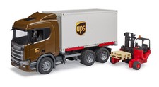 Bruder 03582 UPS Scania Super 560R Container Wechselbrücke + Neuheit 2023