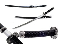 JAPANISCHES SAMURAISCHWERT KATANA - STAHLKLINGE - ORNAMENTSCHWERT