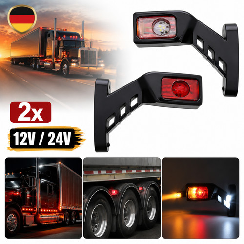 Warnleuchte dreiseitig 9led - warnleuchte,