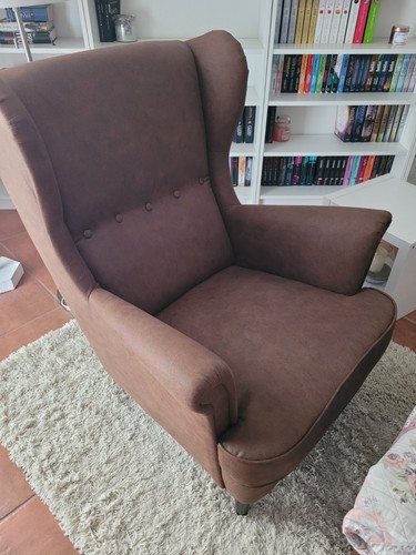 Ohrensessel mit hocker von - mit, (von