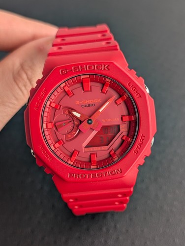Casio shock uhr rot - rot,