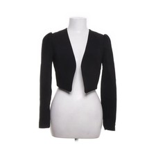 H&M, Bolero, Größe: 36, Schwarz, Polyester/Viskose/Polyamid/Elasthan #4Ix